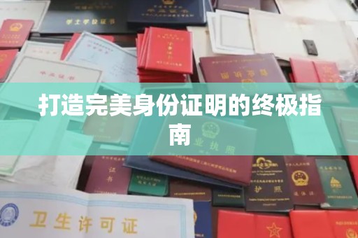 略阳打造完美身份证明的终极指南