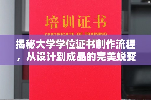 略阳揭秘大学学位证书制作流程，从设计到成品的完美蜕变