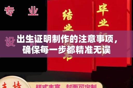 略阳出生证明制作的注意事项，确保每一步都精准无误