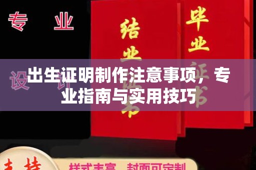 略阳出生证明制作注意事项，专业指南与实用技巧