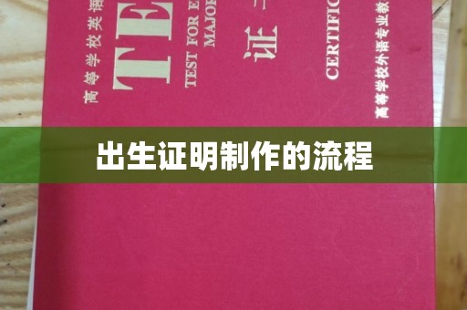 略阳出生证明制作的流程