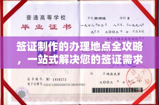 略阳签证制作的办理地点全攻略，一站式解决您的签证需求