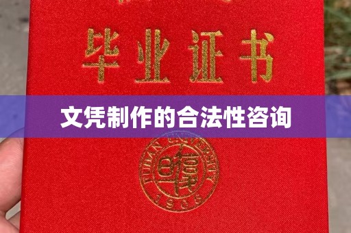 略阳文凭制作的合法性咨询