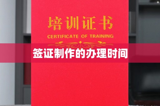 略阳签证制作的办理时间